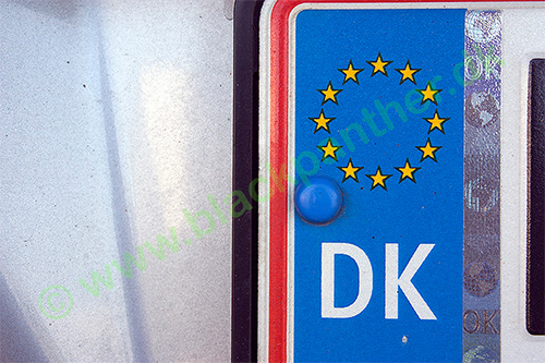 EU License Plate