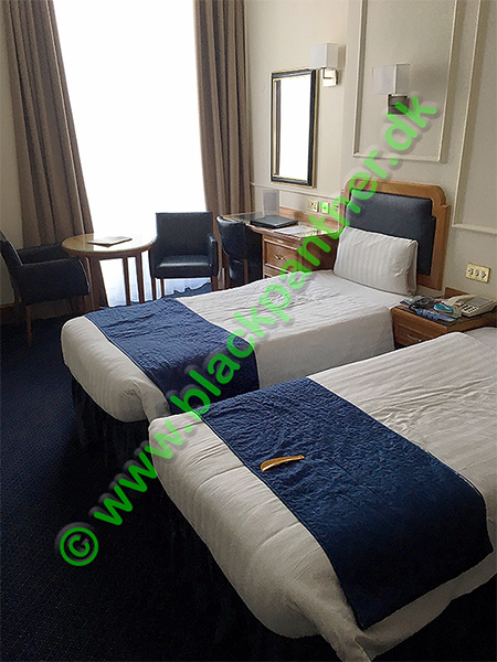 Hotel room in London